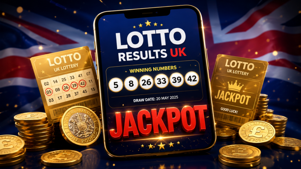### 🎯 UK Lotto Results Jackpot A flashy 3D-style UK Lotto results graphic featuring the winning numbers **5, 8, 26, 33, 39, 42**, glowing jackpot text, golden lottery tickets, British coins, and a Union Jack-inspired background. 🇬🇧✨ **Keywords:** UK Lotto, Lotto Results UK, lottery results, winning numbers, jackpot, lottery tickets, UK lottery, lucky numbers, lottery winner, jackpot results, British lottery, Lotto numbers, lottery news, winning combination, UK jackpot **Hashtags:** #LottoResults #UKLotto #LotteryResults #WinningNumbers #Jackpot #UKLottery #LottoNumbers #LotteryWinner #JackpotWinner #LuckyNumbers